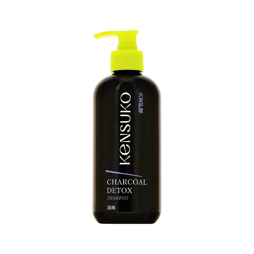 Шампунь для волос `KENSUKO` CHARCOAL DETOX 350 мл