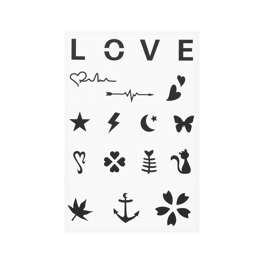 Татуировка для тела `DECO.` переводная (love and other)