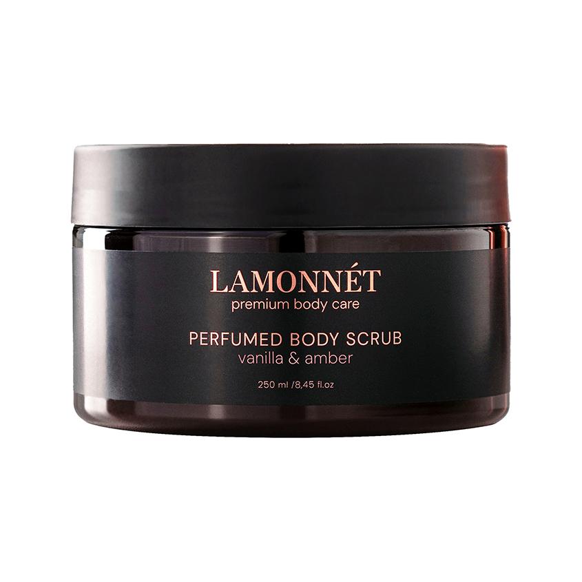 LAMONNET | Скраб для тела `LAMONNET` парфюмированный (ваниль и амбра) 250 мл