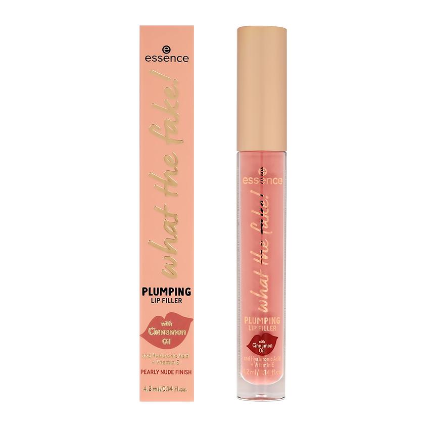 Блеск для губ `ESSENCE` PLUMPING LIP FILLER с эффектом увеличения объема тон 02