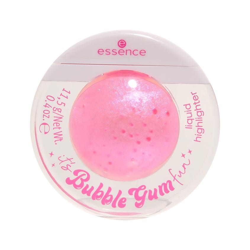 Хайлайтер для лица `ESSENCE` IT`S BUBBLE GUM FUN жидкий тон 01 Bubble gum`tastic