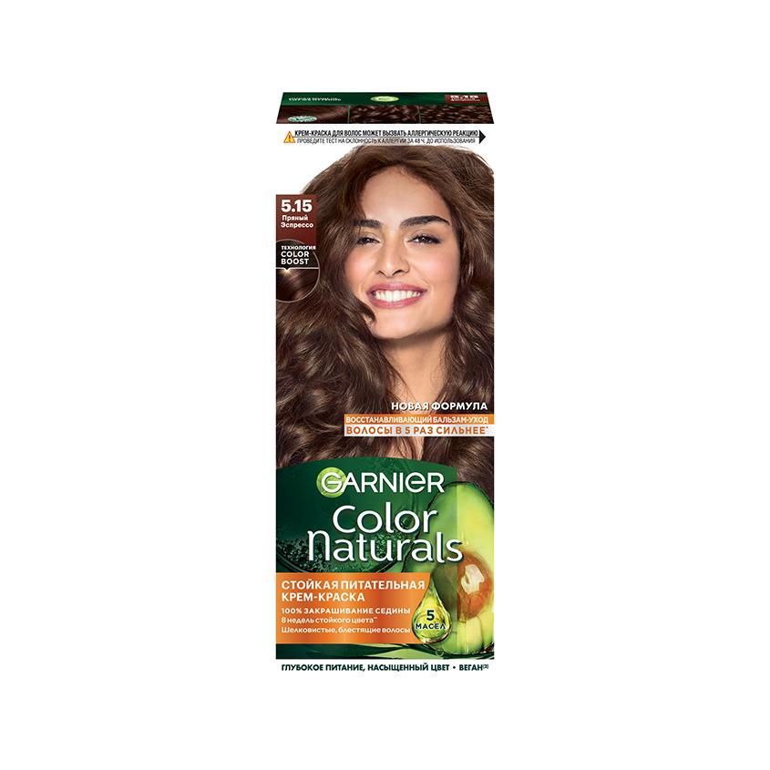 Краска для волос `GARNIER` `COLOR NATURALS` тон 5.15 (Пряный эспрессо)