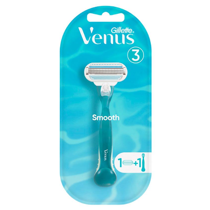 Станок для бритья `GILLETTE` `VENUS` SMOOTH с 1 сменной кассетой