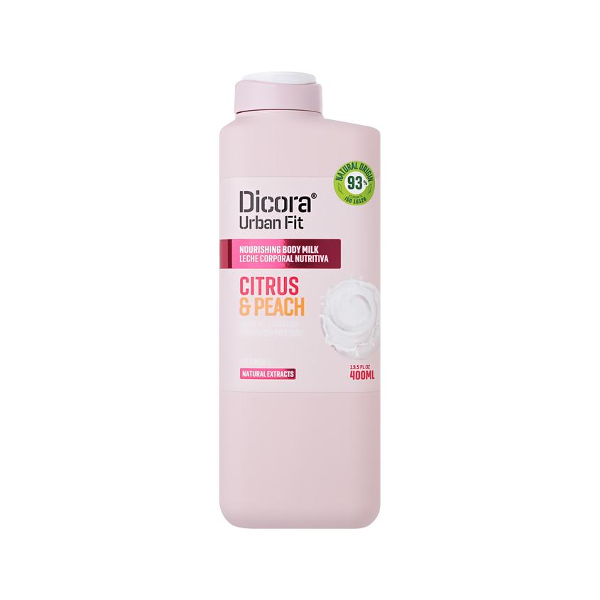 DICORA URBAN FIT | Молочко для тела `DICORA URBAN FIT` Цитрусы и персик 400 мл