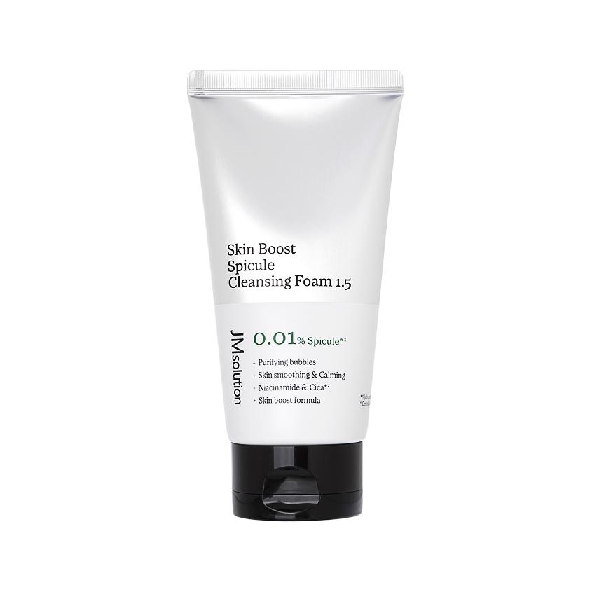 Пенка для умывания `JMSOLUTION` SKIN BOOST HYALURONIC ACID с микроиглами 150 мл