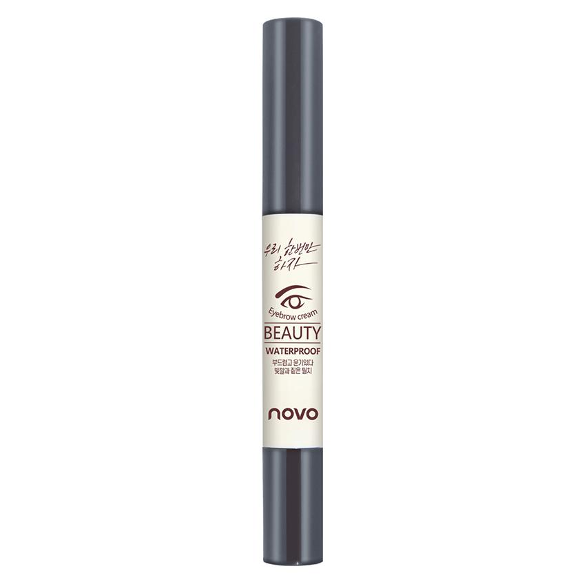 NOVO | Помада для бровей `NOVO` BEAUTY EYEBROW с кисточкой тон 03
