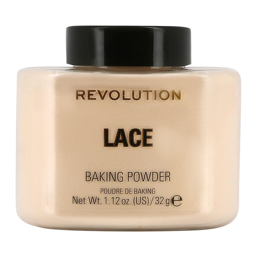 Пудра рассыпчатая для лица `REVOLUTION` LUXURY BAKING POWDER тон lace