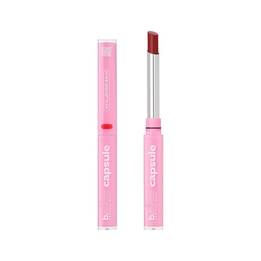 Помада-бальзам для губ `B.COLOUR PROFESSIONAL` 2 IN 1 COLOUR & CARE оттеночная тон 01 My euphoria