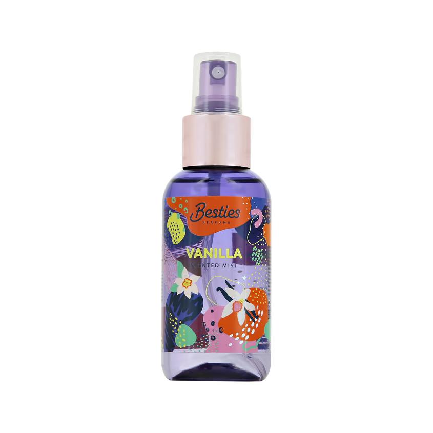 Парфюмированный мист для тела `BESTIES` SCENTED MIST vanilla (жен.) 100 мл