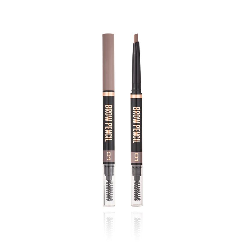 Карандаш для бровей `STELLARY` BROW SCULPTING PENCIL автоматический тон 01