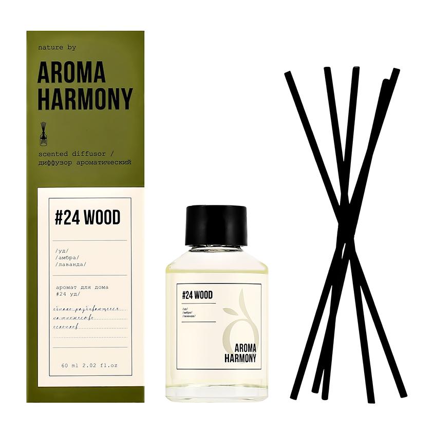 AROMA HARMONY | Интерьерные духи `AROMA HARMONY` #24 Wood 60 мл