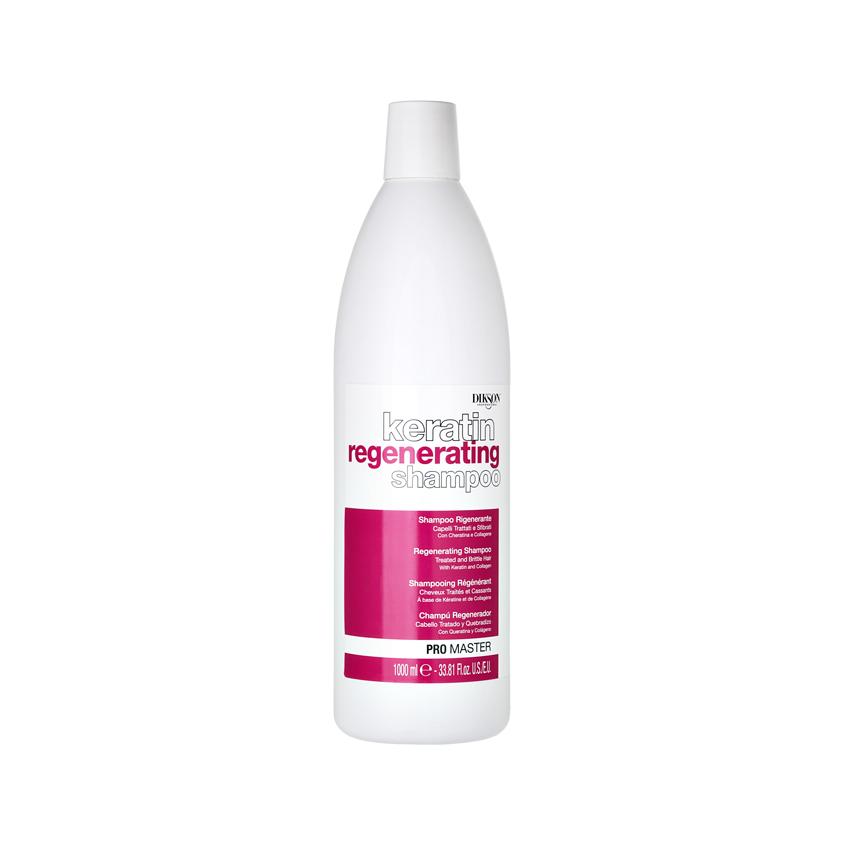Шампунь для волос `DIKSON` `PRO MASTER` KERATIN REGENERATING регенерирующий с кератином и коллагеном 1000 мл