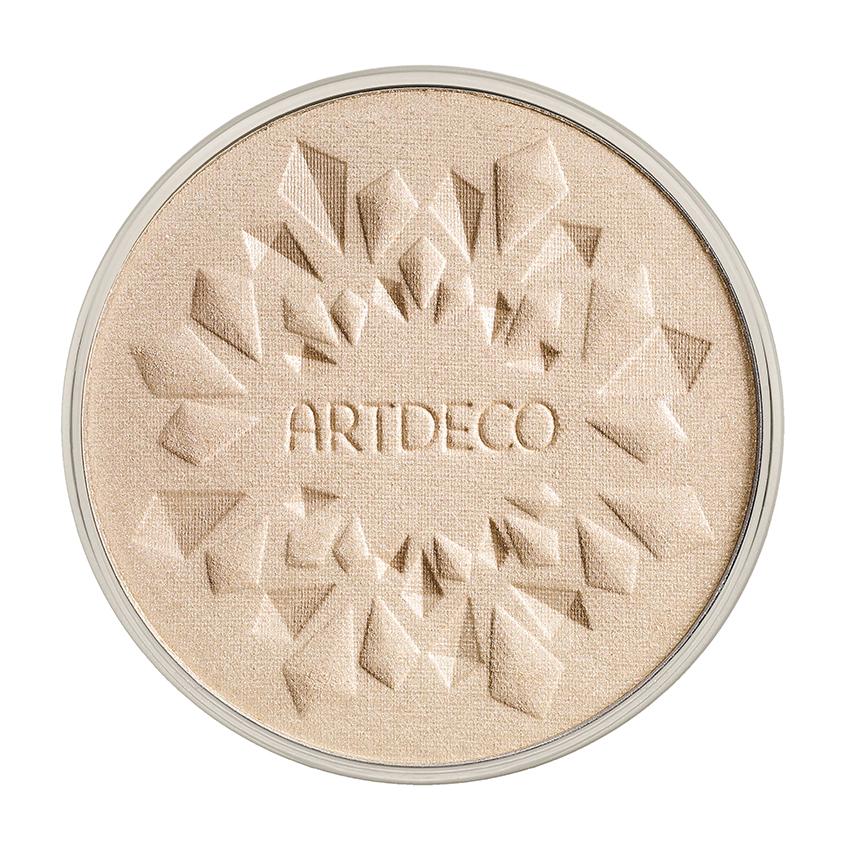 Пудра-хайлайтер компактная для лица `ARTDECO` GLOW HIGHLIGHTING POWDER (сменный блок)