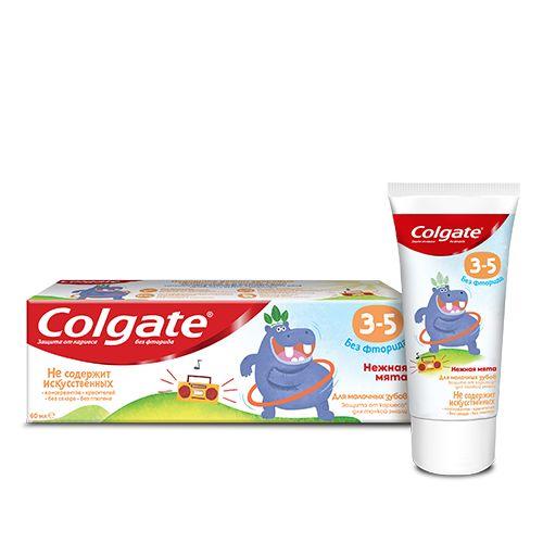 Паста зубная детская `COLGATE` нежная мята (3-5 лет) 60 мл