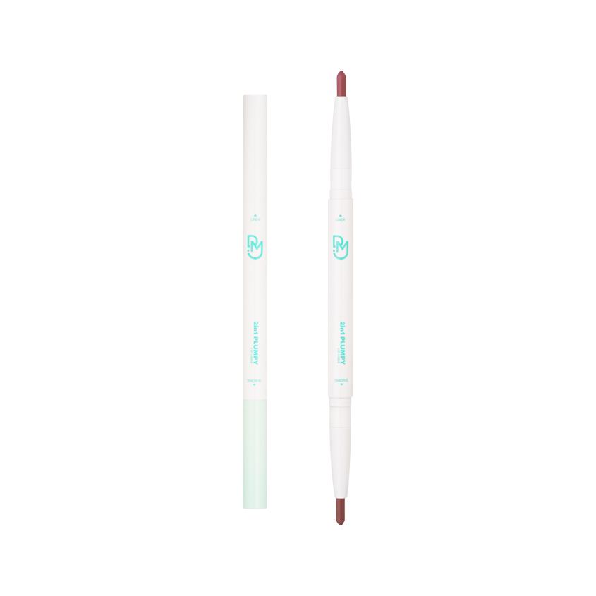 Карандаш для губ `DEARMAY` 2IN1 PLUMPY P06 Dusty Rose 0,46 г