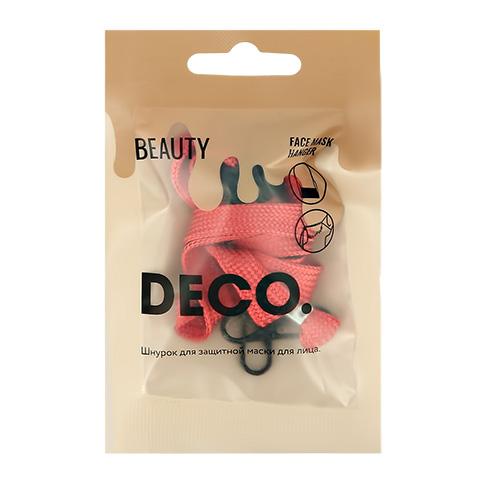 Шнурок для защитной маски `DECO.` (красный)