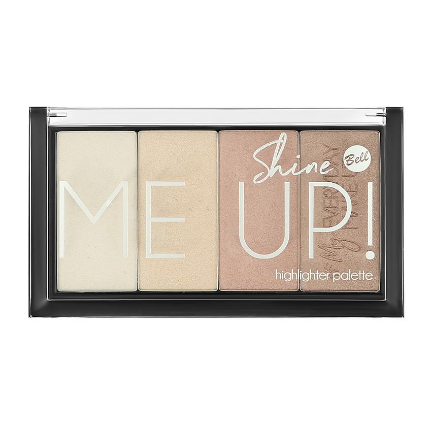 Палетка хайлайтеров `BELL` SHINE ME UP! HIGHLIGHTER тон 01