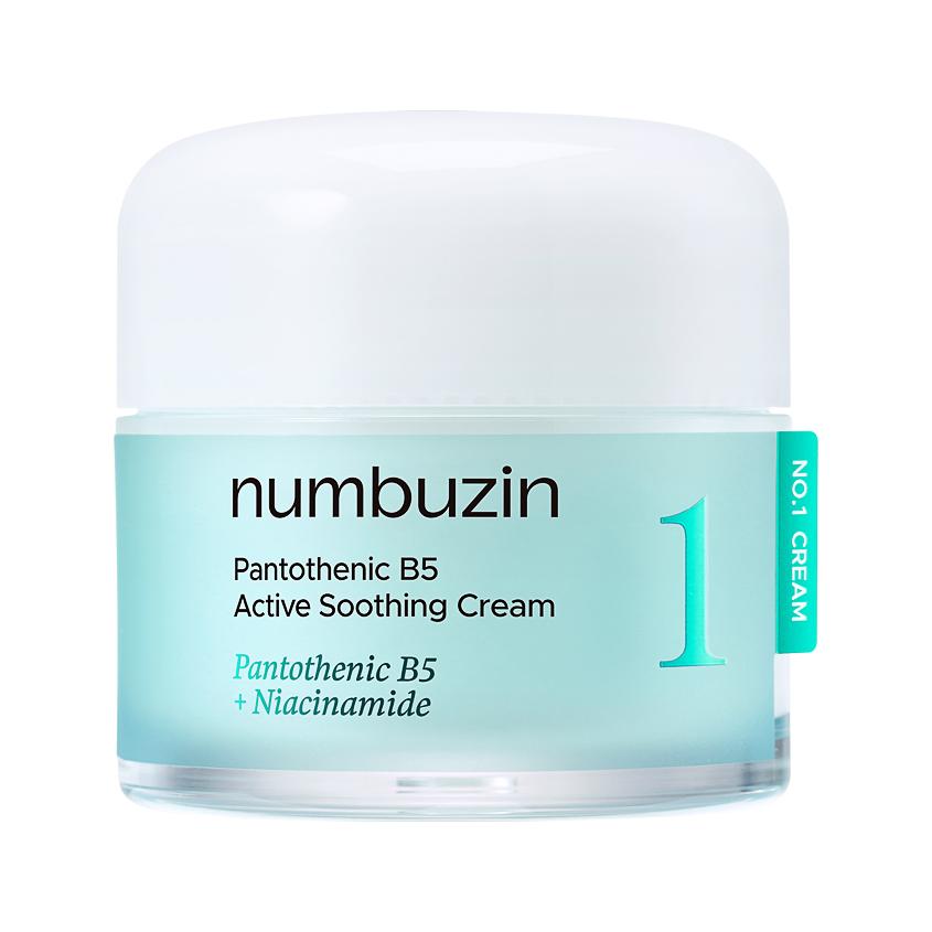 Крем для лица `NUMBUZIN` NO. 1 Pantothenic B5 Active Soothing активный против несовершенств 80 мл