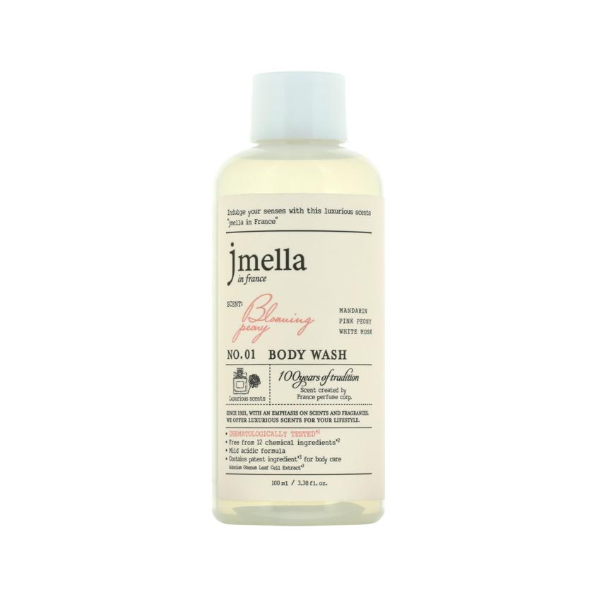 Гель для душа `JMELLA` BLOOMING PEONY с экстрактом пиона 100 мл