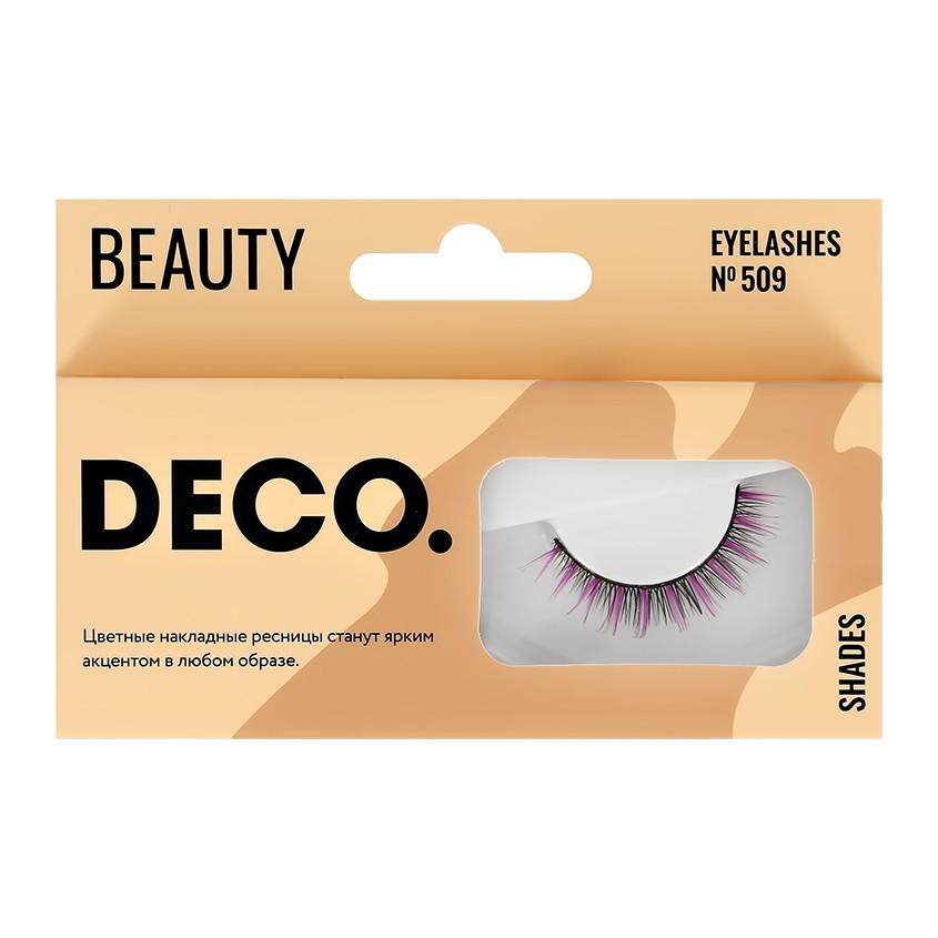 Накладные ресницы `DECO.` BEAUTY №509 pink flow