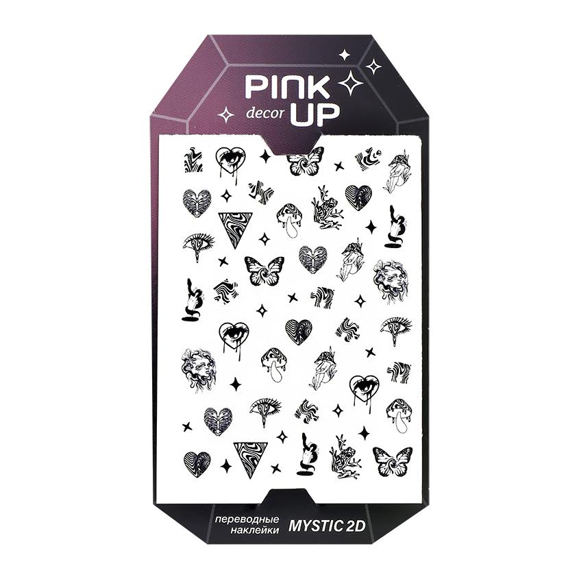 Наклейки для ногтей `PINK UP` `DECOR` MYSTIC COLLECTION 2D переводные тон 184
