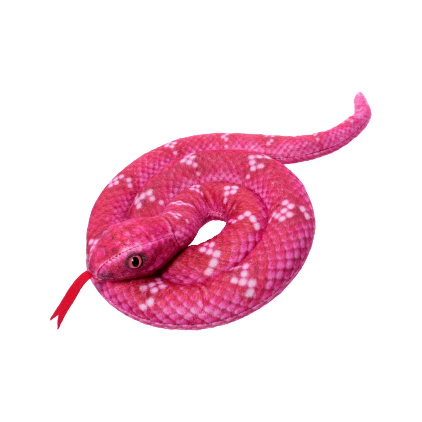 Мягкая игрушка змейка `LADY PINK`