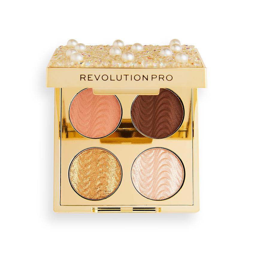 Палетка теней для век  `REVOLUTION` `PRO` ULTIMATE EYE LOOK PALETTE  тон Diamonds and pearls