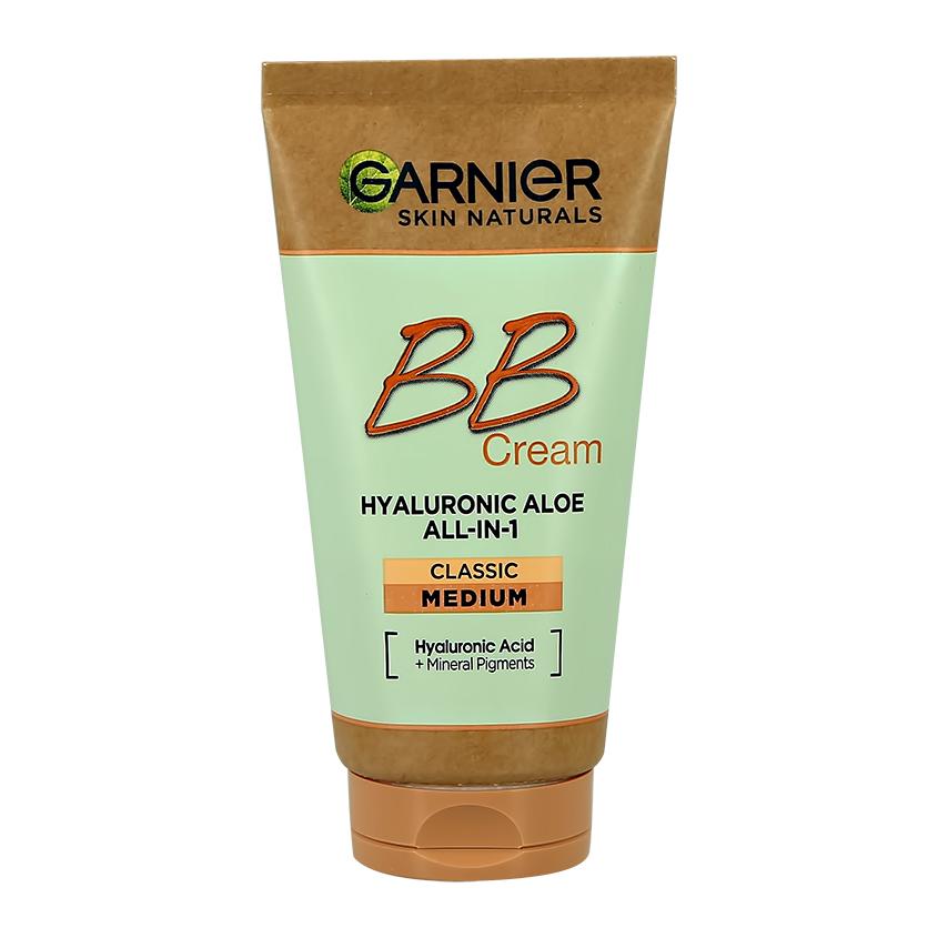 Крем для лица `GARNIER` `SKIN NATURALS` BB CREAM Секрет совершенства 5 в 1 (комплексный) натурально-бежевый 50 мл