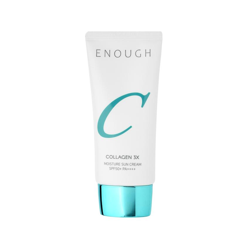 Крем для лица `ENOUGH` солнцезащитный с коллагеном увлажняющий SPF50+ 50 гр