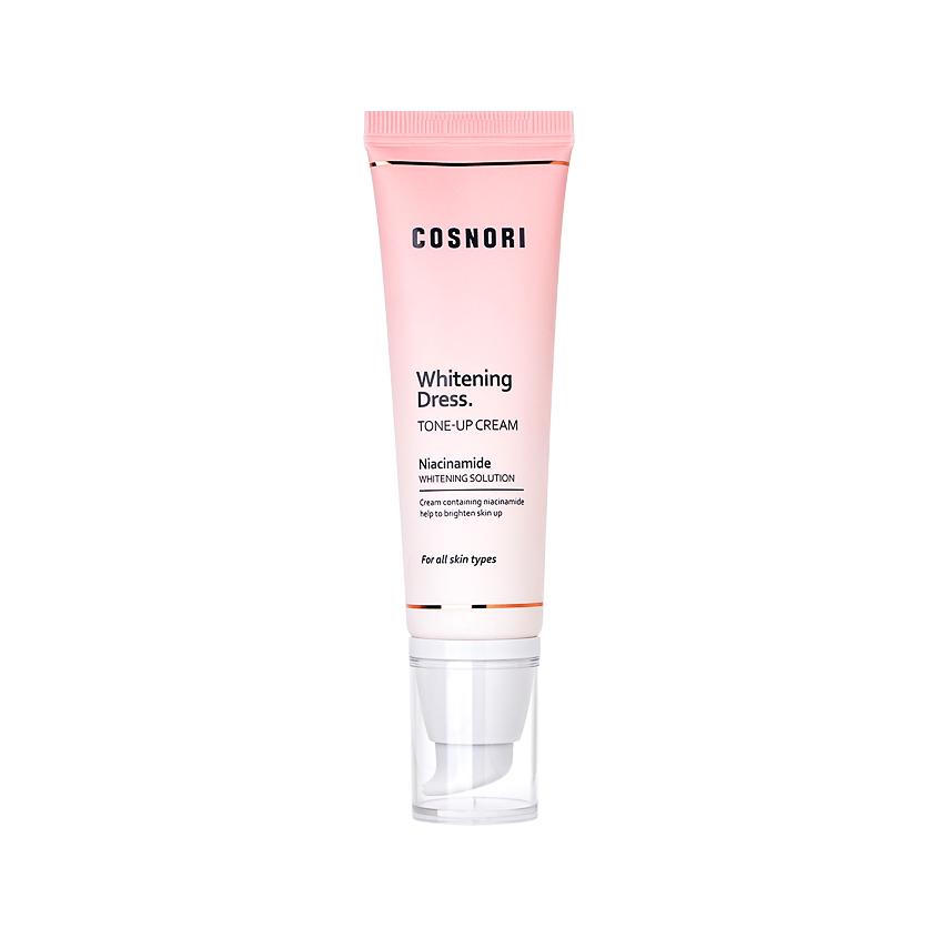 COSNORI | Крем тональный для лица и тела `COSNORI` WHITENING DRESS Tone-up cream с ниацинамидом 50 мл