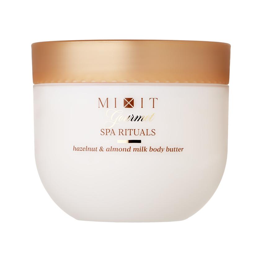 Баттер для тела `MIXIT` `SPA RITUALS` GOURMET парфюмированный с ароматом фундука и миндального молочка 250 г