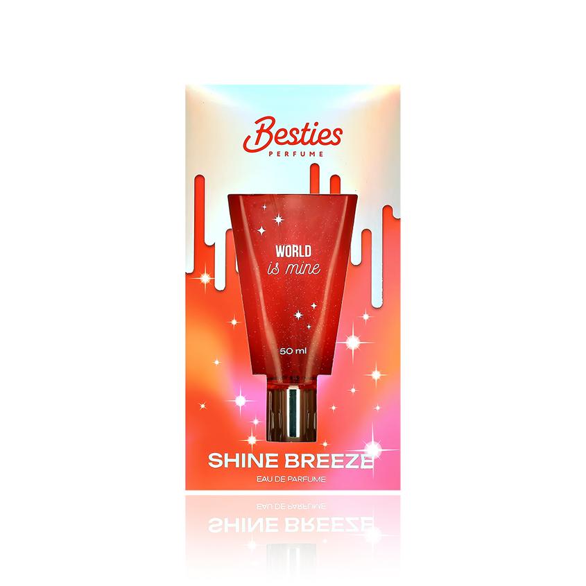 Парфюмерная вода `BESTIES` SHINE BREEZE world is mine 50 мл