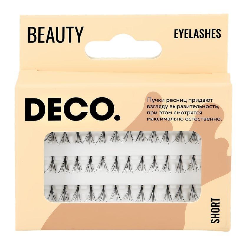 DECO. | Пучки ресниц `DECO.` короткие черные