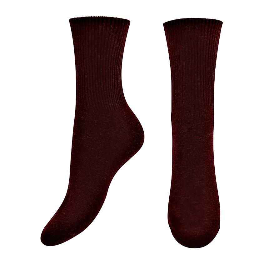 Носки женские `MINIMI` MINI COTONE меланж Bordo 35 - 38