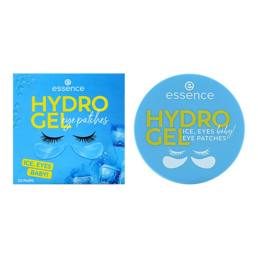 Патчи для глаз `ESSENCE` HYDRO GEL EYE PATCHES Ice,eyes baby! гидрогелевые c охлаждающим эффектом 30 пар