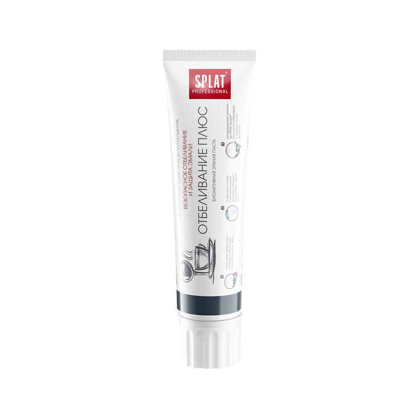 Паста зубная `SPLAT` PROFESSIONAL Отбеливание плюс Prof WHITE PLUS 100 г
