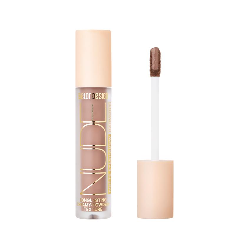 Тени для век матовые `BELORDESIGN` NUDE HARMONY тон 8