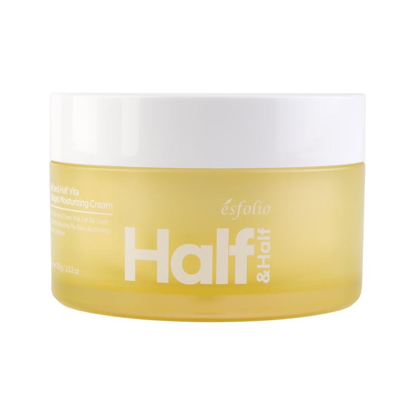 Крем для лица `ESFOLIO` HALF&HALF с коллагеном (увлажняющий) 100 мл