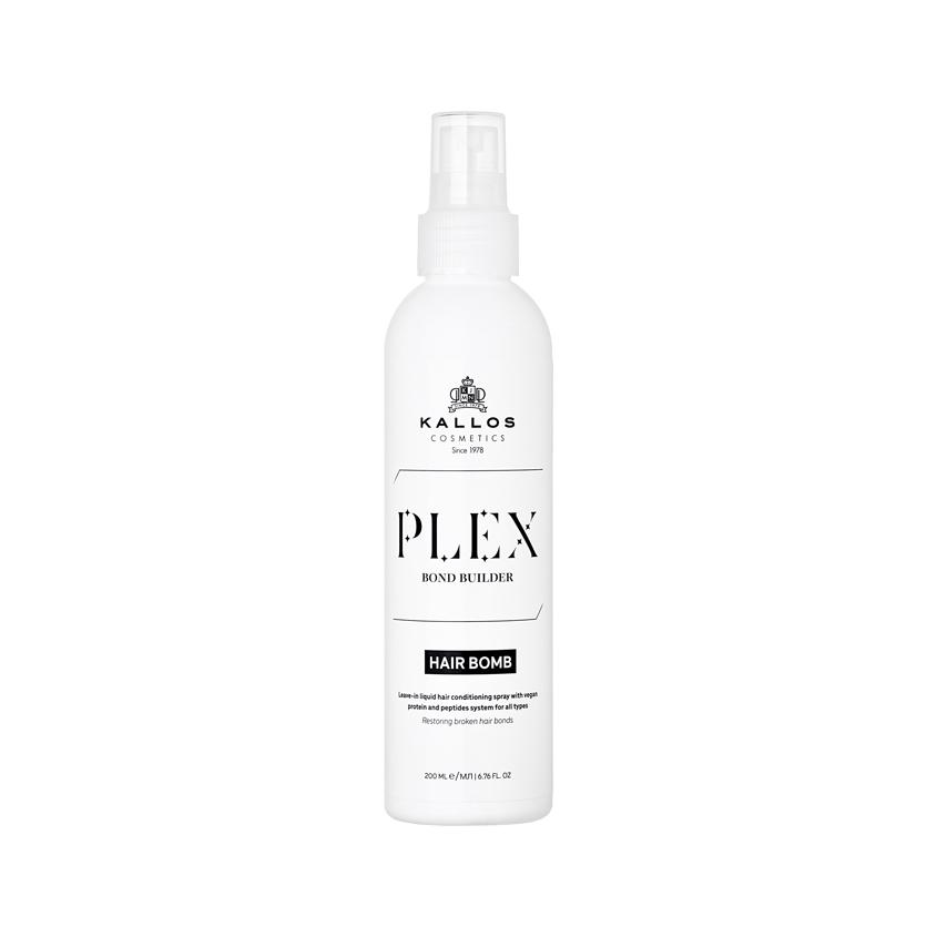 Спрей для волос `KALLOS COSMETICS` PLEX с растительными протеинами и пептидным комплексом 200 мл