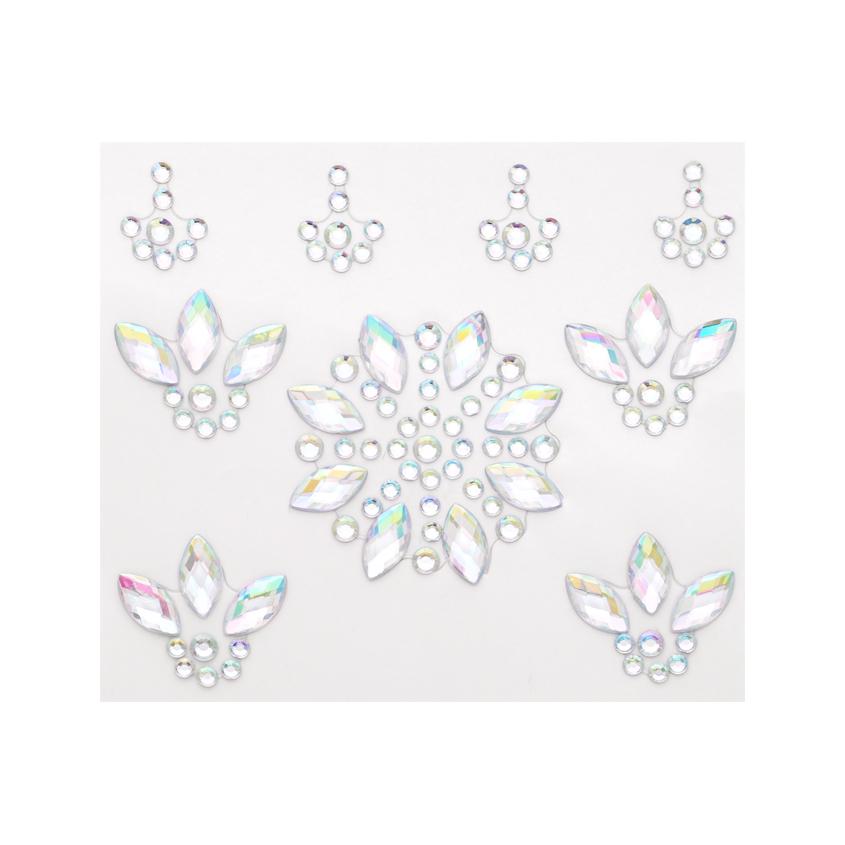 Кристаллы для лица и тела `DECO.` round flowers