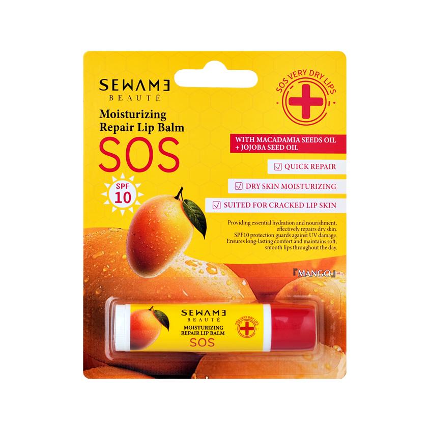 Бальзам для губ `SEWAME` SOS увлажняющий (манго) 4,8 г