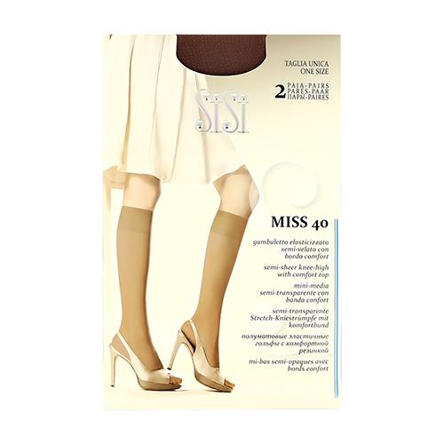 Гольфы женские `SISI` MISS 40 den (Daino) 2 пары