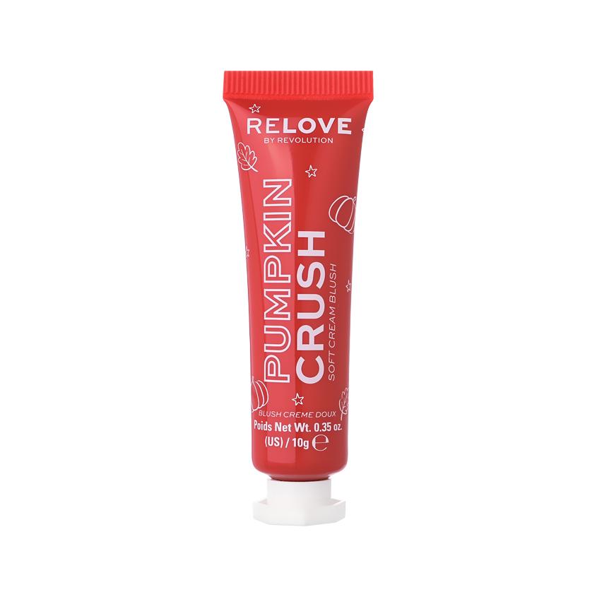 Румяна для лица `REVOLUTION` `RELOVE` PUMPKIN SPICE жидкие с сатиновым финишем тон Extra hot orange
