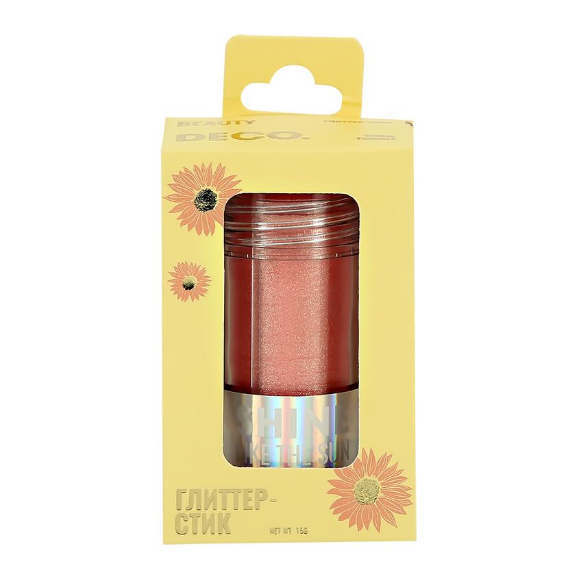 Глиттер-стик для лица и тела `DECO.` SUN KISSED by Miami tattoos (coral twinkle)