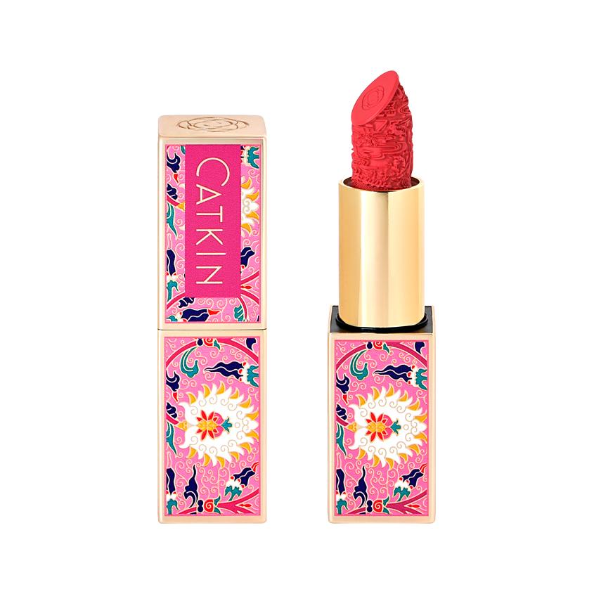 Помада для губ `CATKIN` MOISTURIZING LIPSTICK увлажняющая тон CP126 Peach blossom