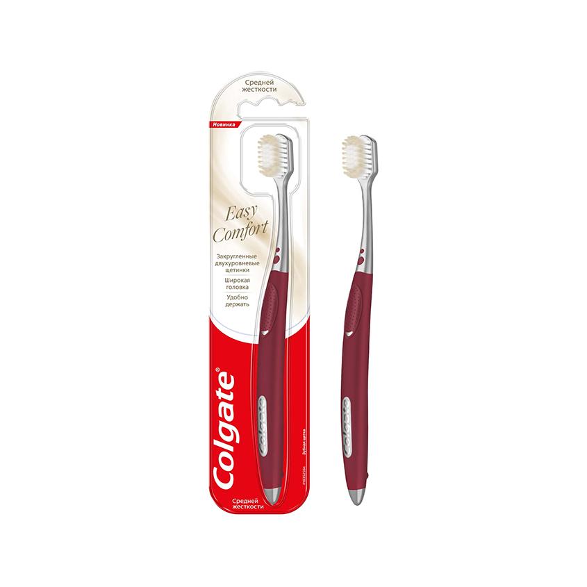 Щетка зубная `COLGATE` Easy Comfort (средней жесткости)