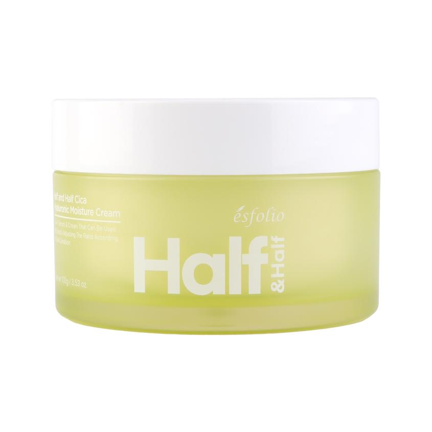 Крем для лица `ESFOLIO` HALF&HALF с гиалуроновой кислотой (увлажняющий) 100 мл