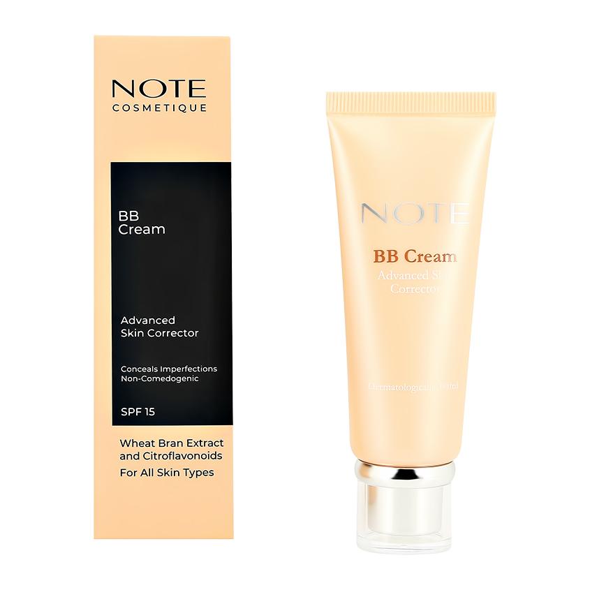 Крем тональный для лица `NOTE` BB CREAM тон 01