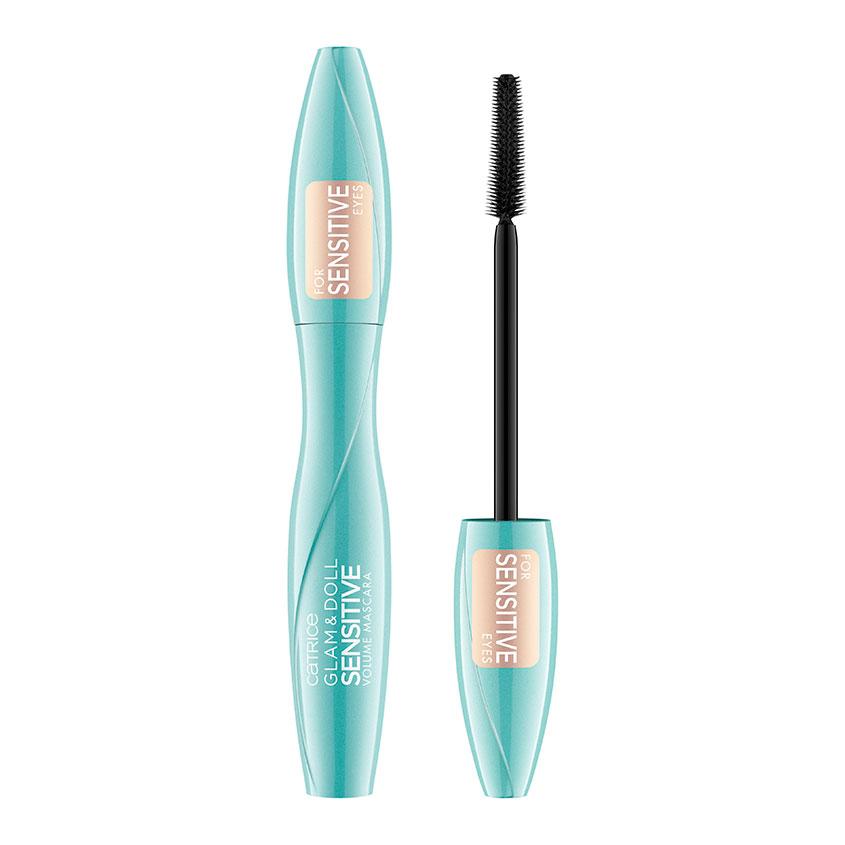 Тушь для ресниц `CATRICE` GLAM & DOLL SENSITIVE VOLUME MASCARA тон 010 ultra black