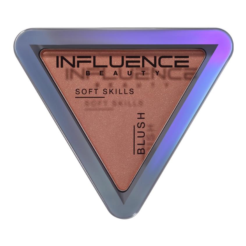 Румяна для лица `INFLUENCE BEAUTY` SOFT SKILLS компактные тон 02